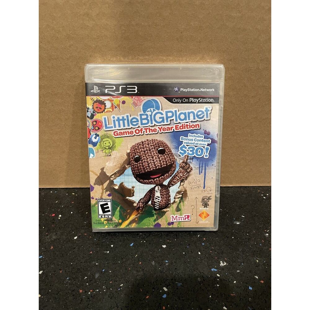 LittleBigPlanet -- Game of the Year Edition (Sony PlayStation 3, PS3) SEALED